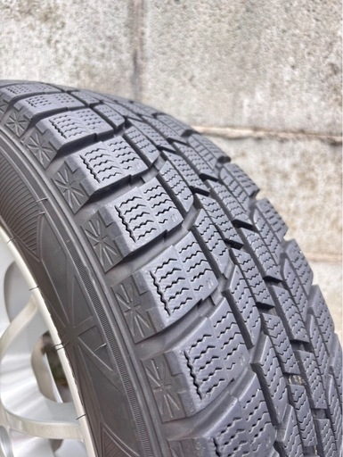 【175/65R14】スタッドレスタイヤ　4本セット(アルミホイール付)　グッドイヤー　アイスナビ6