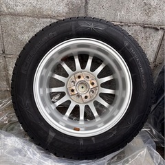 【175/65R14】スタッドレスタイヤ　4本セット(ホイール付)　グッドイヤー　アイスナビ6 の画像