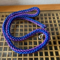 手作り　リードと首輪の画像