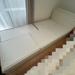 【美品】ニトリ チェストベッド（ シングル）の画像