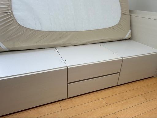 【美品】ニトリ チェストベッド（ シングル）