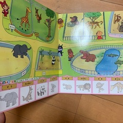 アンパンマン　シールことばあそび　本(シールなし)の画像