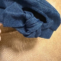 英倫風ニュースボーイキャップ（ネイビー）サンプル品の画像