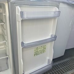 シャープ（SHARP）冷凍冷蔵庫 シルバー ２ドアタイプ SJ-H12Y-S 2014年製 動作品の画像