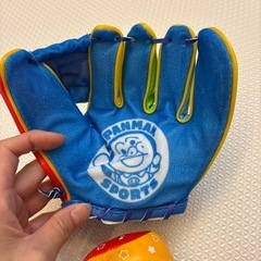 アンパンマン グローブ&ボールセット 3歳以上 スポーツ玩具の画像