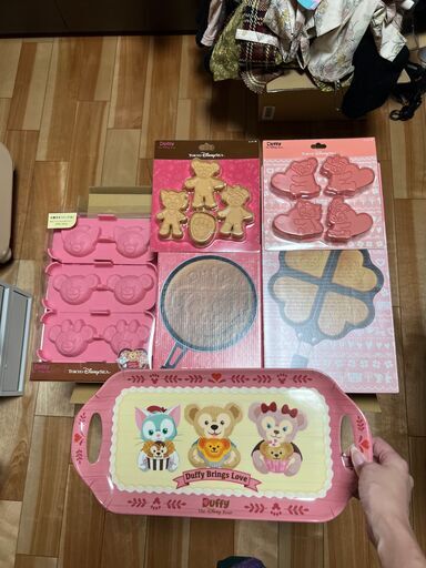 ダッフィーフレンズお菓子作り5点セット(おまけ付)