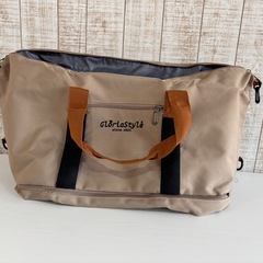 新品ボストンバック　ショッピングカートバッグの画像