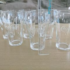 コカ・コーラのグラス６個の画像