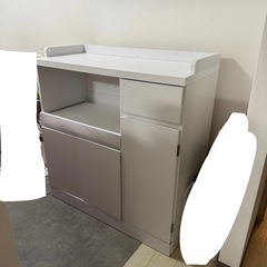 食器棚 シェルフ レンジ台 キッチンボードの画像