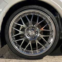 【廃盤レアサイズ】Wedsマーベリック709m20インチ深リム245/35/20タイヤホイールセットの画像