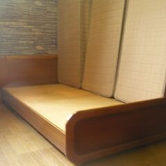 ★　セミダブルベッド　ベッド　セミ　マットレスの画像