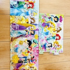 ディズニー　プリンセス　カーズ　パズルの画像