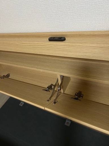 「定価約9万円」ニトリダブルベットフレーム（収納・照明・コンセント付き）