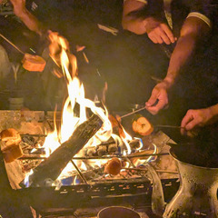 🗣️焚き火を囲んでゆったりお喋り🔥 #焚き火トーク 10月も開催！＠山の下船江町浜海水浴場｜新潟市社会人サークル INFo BoAT − 新潟県