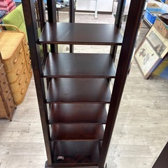 北海道民芸家具  ショーケース  4面ガラス 　飾り棚 　の画像