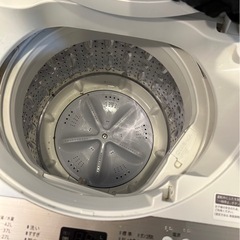 シャープ4.5kg 洗濯機 ES-GE4B 2018年製の画像