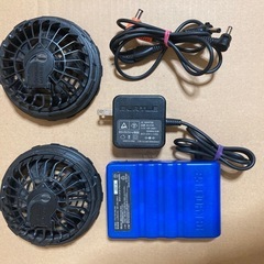 バートル　BURTLE　空調服バッテリー ファンセット 17V の画像