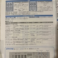 Panasonic 洗濯機 8kg 【10/27から11/4の引取り期間】の画像