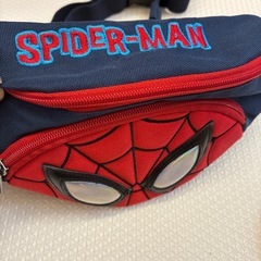 MARVEL スパイダーマンフェイスヒップサック の画像