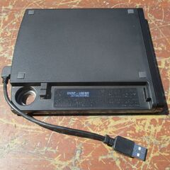 ☆アイ・オー・データ I・O DATA DVRP-U8CBR　カクうすUSB2.0 外付ポータブルDVDドライブ◆持ち歩きに便利・収納設計の画像