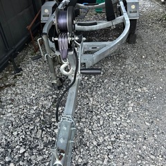 軽トレーラー、車検付きの画像