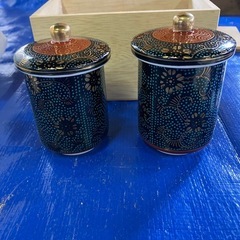 九谷焼湯呑みの画像