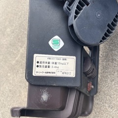 自転車チャイルドシート前後セットの画像