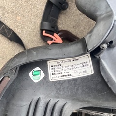 自転車チャイルドシート前後セットの画像