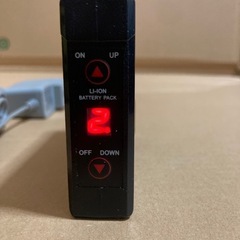 空調服バッテリー　10V 大容量6700mAh V1003 ☆中古品☆HOOH 鳳凰 空調服 バッテリー V9103×2 ファン 充電ケーブルセット 暑さ対策 チロルの画像