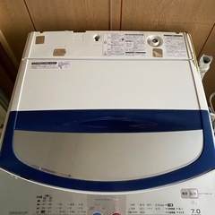 テレビと洗濯機の画像
