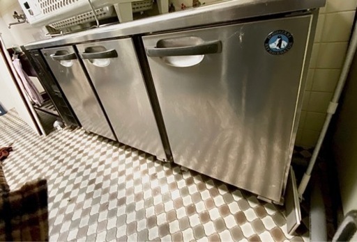 【業務用】台下冷蔵庫　中古　コールドテーブル　1200 梅田引き取り