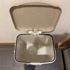 プラスチック分別ゴミ箱　2段の画像