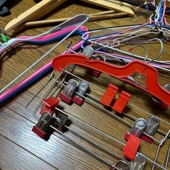 🔴⭐️無料　ハンガー大量の画像
