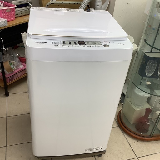 Hisense   ハイセンス　洗濯機　HW-E5504   2021年製 　5.5㎏