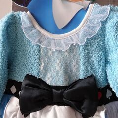 新品【Disney】（90）不思議の国のアリス なりきり ワンピース 女の子 Alice in Wonderland ディズニー ハロウィンの画像