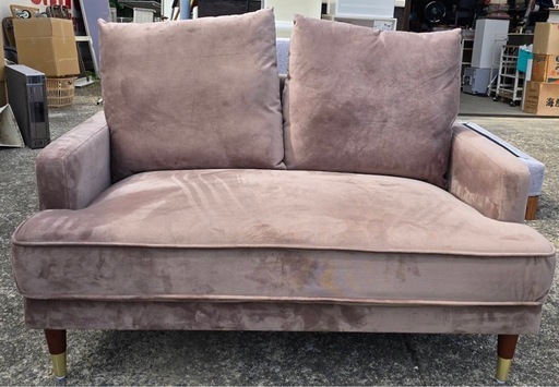 LOWYA コンパクト 2人掛けソファ