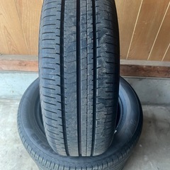組み換え無料中古タイヤバリ溝195/55R16 87V ブリヂストンNH200エコピア年製2024の画像