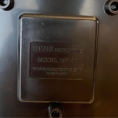ヤマハメトロノームMP-80の画像
