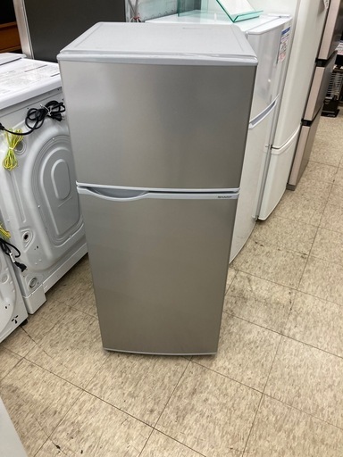 【ジモティー割引で最大15％OFF⭐️】  2022年製 SJ-H13E-S SHAＲＰ 冷蔵庫
