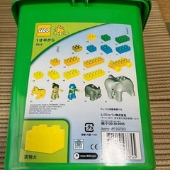 中古▪️LEGO ぞうさんのバケツ　おまけ付きの画像