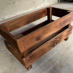 木製ラックの画像