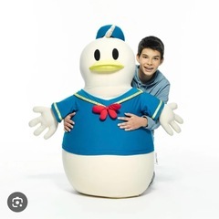 【中古品】Yogibo Disney Hugger（ ヨギボー ディズニー ハガー ） 【 ビーズソファ ビーズクッション ドナルドダック ソファー チェア 椅子の画像