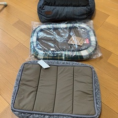 リッチェルペットキャリー&フカフカベッドまとめてどうぞ！
の画像