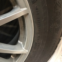 スタッドレスタイヤ　225/65 R17 ホイール付き　cx5の画像
