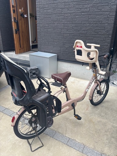 非電動自転車　前後ろOGK子乗せつき