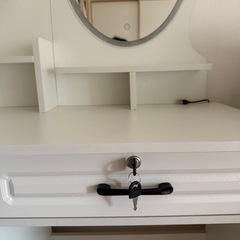 LEDライト付き 鏡台　　化粧台　ドレッサーの画像