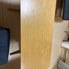 無印　リビングでも使えるダイニングテーブルの画像