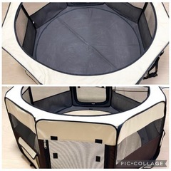 Pet’sOne 折りたたみ メッシュサークル プレイサークル Ｌ（おまけ付）の画像