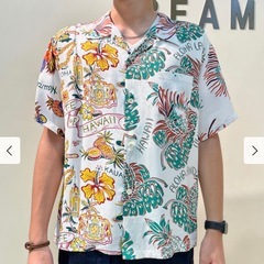 SUN SURF×BEAMS 別注　クレイジー アロハシャツ ビームスの画像