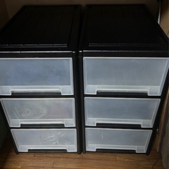 大きなクローゼット収納　押入れ収納　2個セットの画像